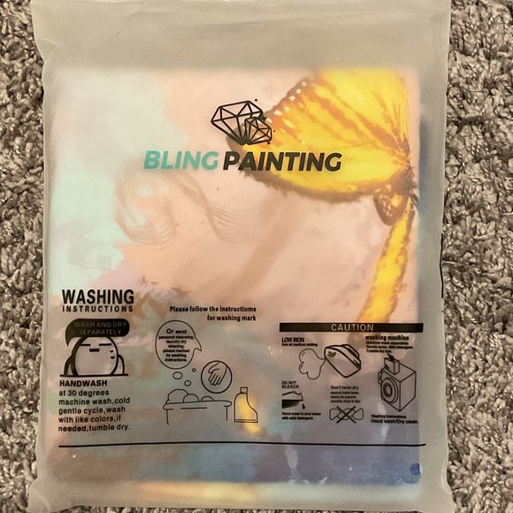 Bling Painting Mystical/Fantasy Bridge Wall Tapestry - NEW - Picture 4 of 5